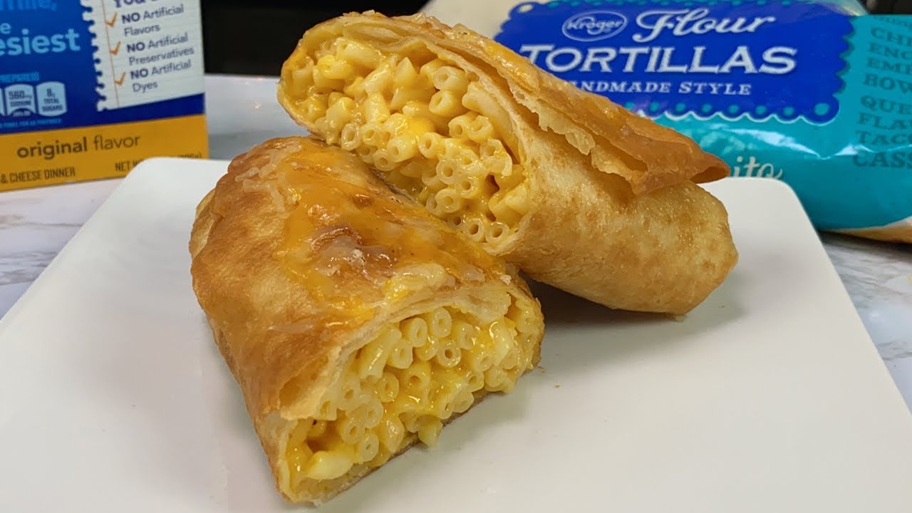 Deep Fried Mac & Cheese Burrito YouTube