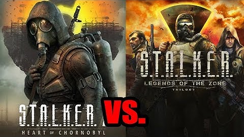 Stalker Shadow of Chernobyl PC Enhanced Edition vs Stalker 2: Graphics & Game Comparison