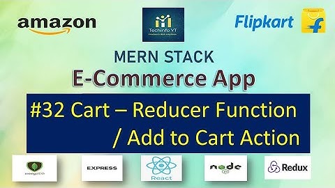 #32 cart reducer function and action | Mern Stack tutorials(Hindi/Urdu)