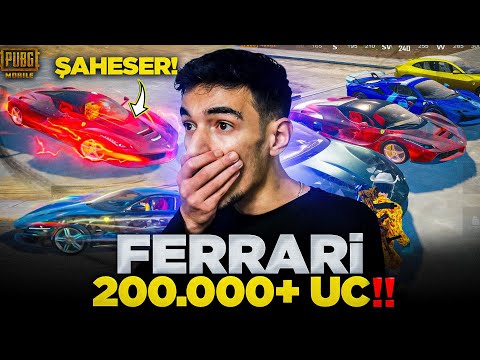 I SPENT MY WHOLE SALARY🥹 MAXED OUT THE FERRARI - SECRET FEATURE 😱 / PUBG Mobile