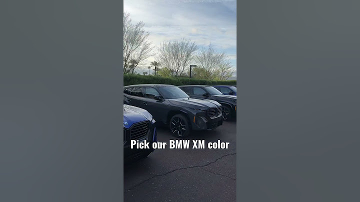Pick your favorite BMW XM Color