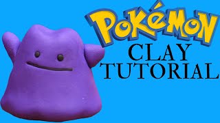 Making The Pokemon Ditto Using Polymer Clay - (Tutorial)