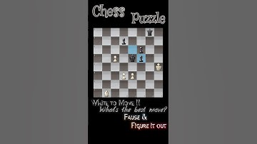 What’s the Best Move? | Chess Puzzle | EP 081 | that queen is mine 🥹🥹