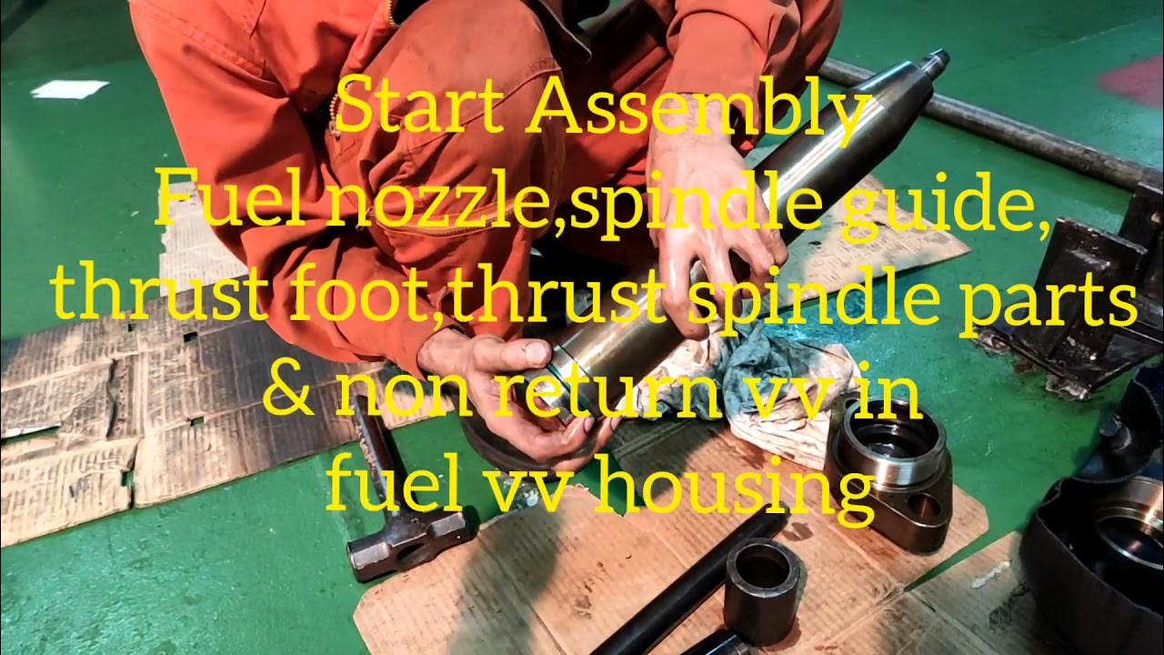 MAIN ENGINE Fuel valve Overhaul & Testing Procedure MAN B&W 6S60MEC8.2