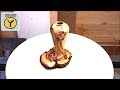 Woodturning A Natural Edged Based Olive Emerging Hollow Form