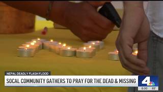 Nepali temple in Norwalk hosts vigil for flood victims
Dozens of community members gathered at a Nepali temple in Norwalk to pay their respects for the lives lost during the disastrous floods near the Nepal/Tibet border. Tracey Leong reports for the NBC4 News at 11 p.m. on Saturday, Aug. 29, 2026. Nepali temple in Norwalk hosts vigil for flood victims