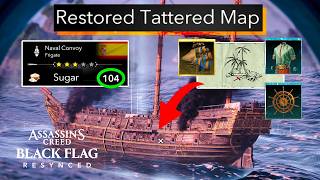 How to Get Tattered Maps, Farm Sugar & Find Buried Chest | AC Black Flag Resynced