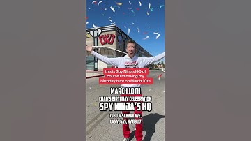 I hope to see you here! #spyninjas