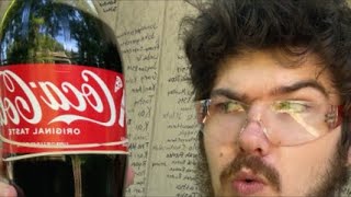 Rubber bands versus Coca-Cola ￼