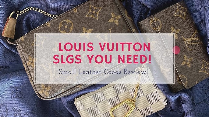 Louis Vuitton Monogram Denim Pochette Cles Key Pouch