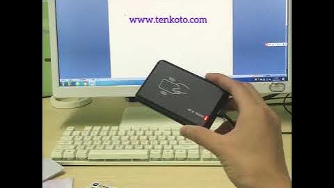 All Type NFC Card Reader IC ID RFID Reading No Need Drivers