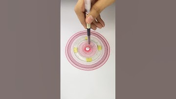 Mesmerizing Spirograph ASMR: Relaxing Art Patterns for Calmness! #art #spirograph #shorts #2024