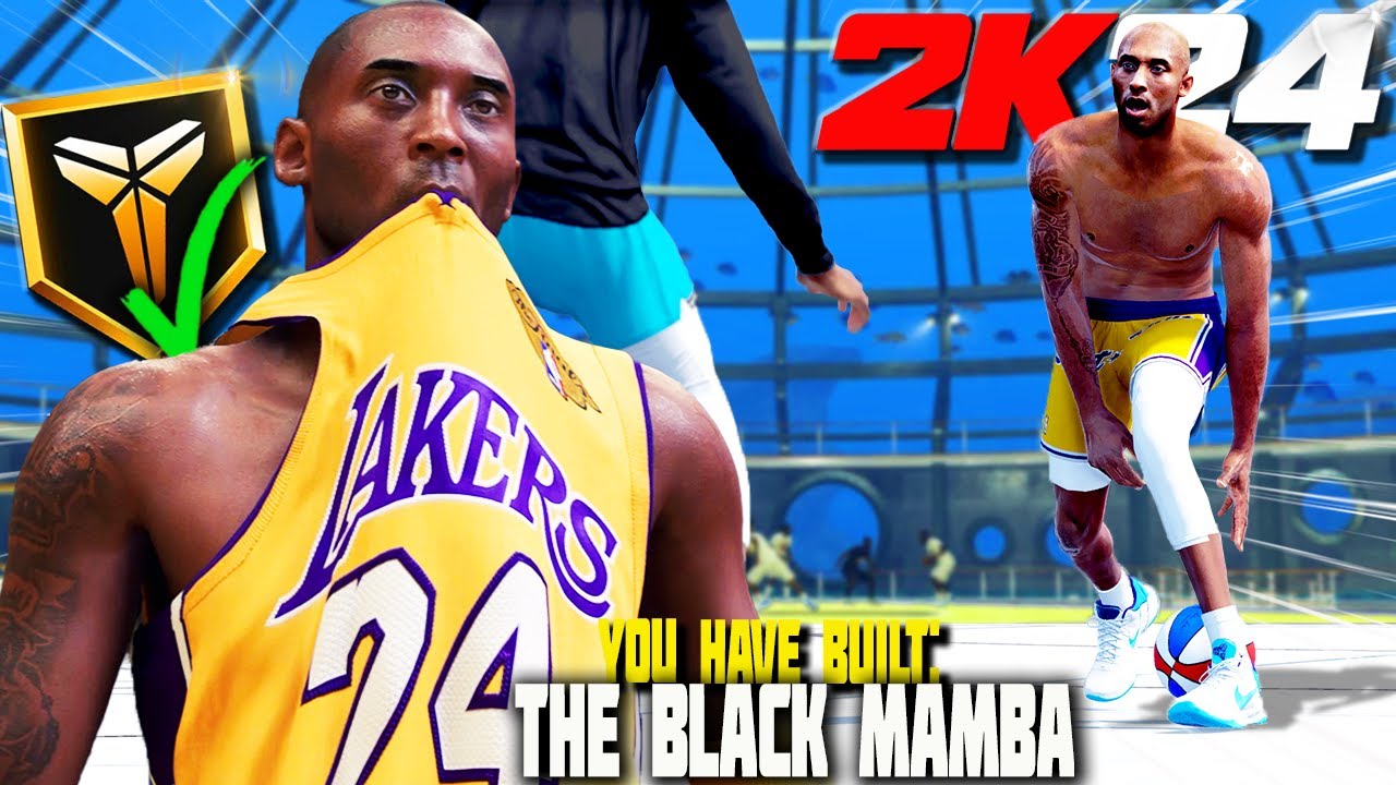 NBA 2K24 MOST OFFICIAL 66 PRIME Kobe Bryant BLACK MAMBA Build