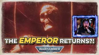 THE EMPEROR RETURNS?! 👑 | Warhammer 40K Reaction @WraithMace
