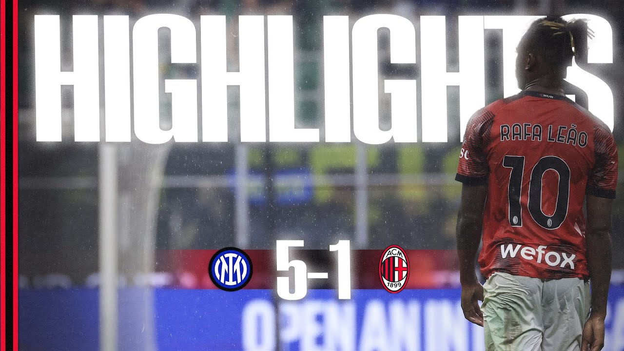 Milan - Inter 1-1 • Serie A 2021/22 • Gol e Sintesi Derby Milano • Goals  Highlights Lego Football 