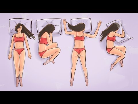 Как спит твоя девушка? Узнай позу во сне!