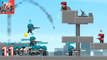 CLONE ARMIES BATTLE GAME (iOS, android) GAMEPLAY WALKTHROUGH PART 11