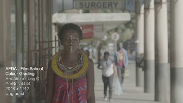 Ungraded Arri Alexa Log C Footage - Great for practicing Skin Colour correction -