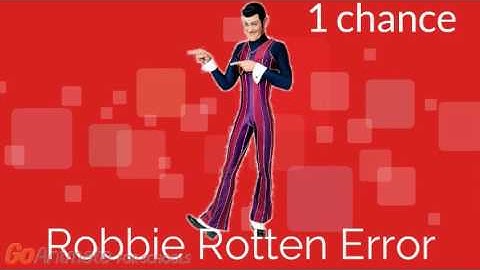 Barney Error 73 | Robbie