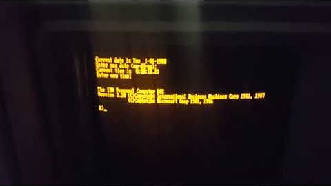 Creating IBM DOS 3.30 disk