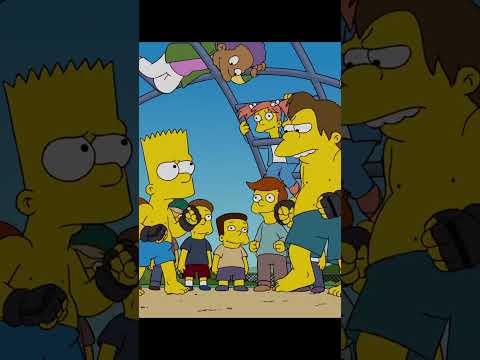Барт в Бойцовском клубе😳😎#simpsons#сериалы#мультфильмы#кино#shorts