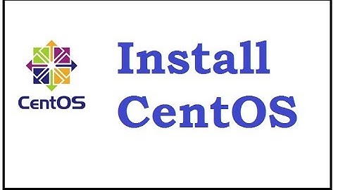 CentOS 7 step by step installation