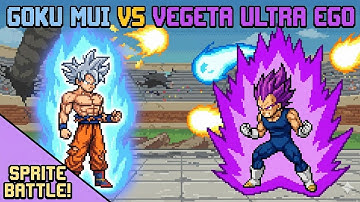 Goku DBS V3.5 OP(All Form) VS TND Vegeta Ultra Ego OP in Jump Force Mugen