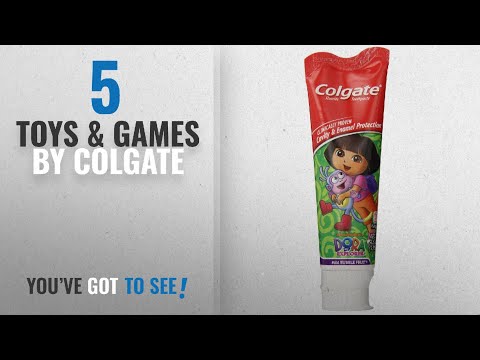 Top 10 Colgate Toys Games 2018 Colgate Dora The Explorer Fluoride Toothpaste Mild Bubble Fruit