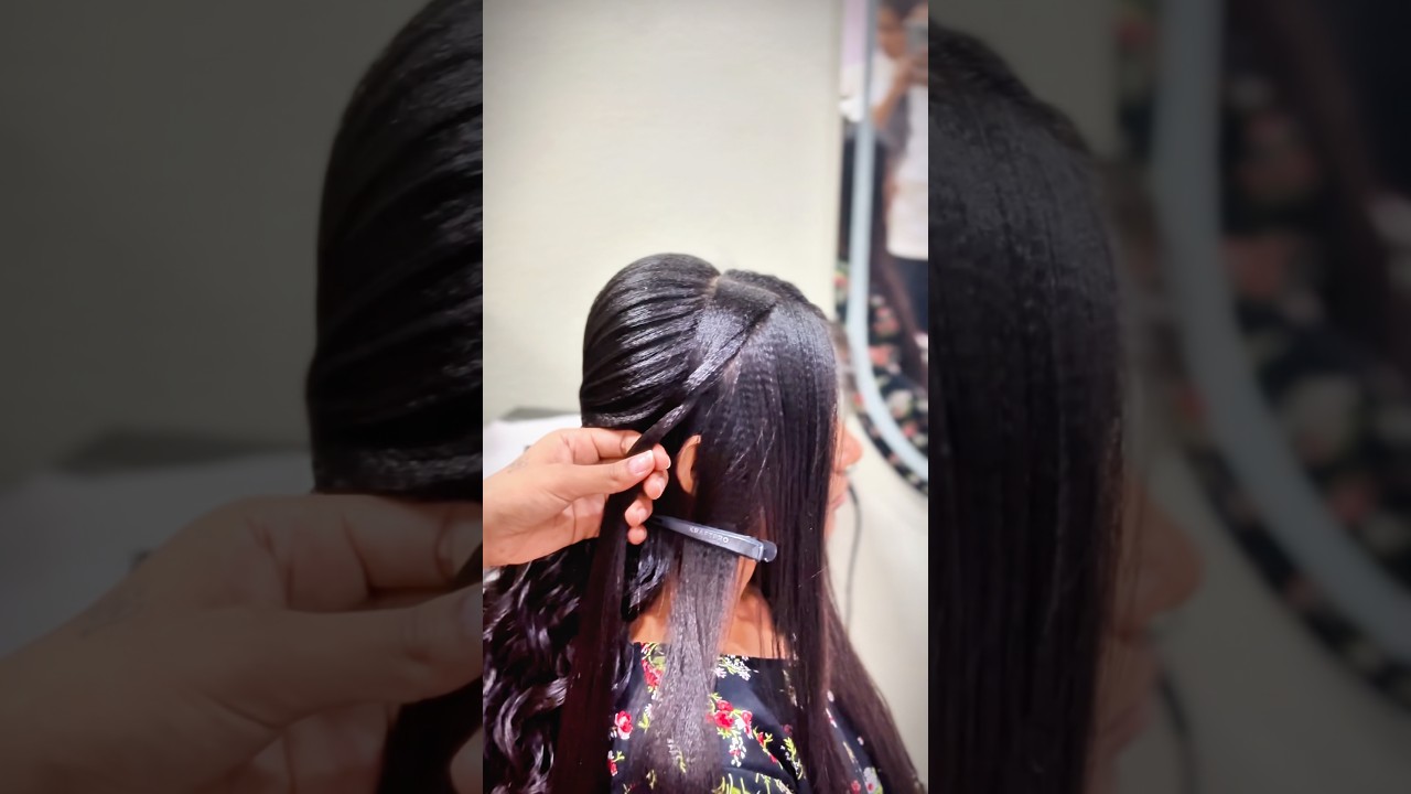 Wait for and ✨👩🏻‍🦳 | #shorts #yoytubeshorts #hairstyle #hair #viral #hairstyletutorial