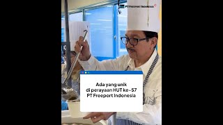 Ada yang Unik Di Perayaan HUT Ke-57 PTFI