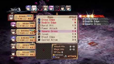 Record of Agarest War(Xbox 360) - Generation 5 Last boss Summerill (Hard)