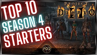 Project Diablo 2 - The 10 Best Season 4 Starters With Tips For Each!