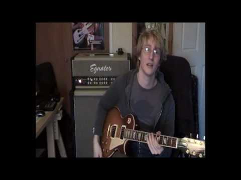 Gibson Les Paul Jimmy Page signature demo by Josh Wibaut