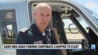 New Aero Med chopper brings more room for patient care