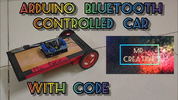 DIY Arduino Bluetooth Controlled Car
