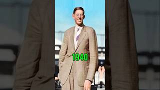 Evolution of World Tallest Man#shorts#tallestman