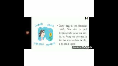 Std.5 Eng.ls.23 Write Your Own Poem