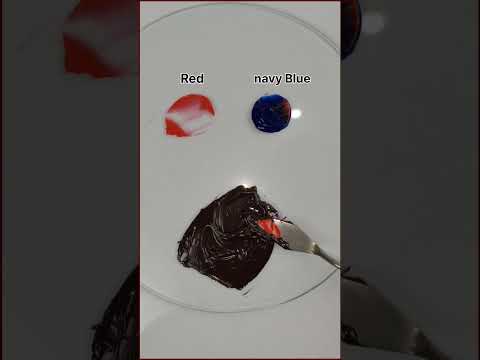 Red + navy