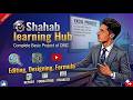 Complete DMC Basic Project#Pashto#Editing#Designing#formating #formula #Excel#by Shahab Learning Hub