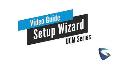 Grandstream Video Guides - UCM: Setup Wizard