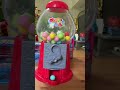 RED GIANT GUMBALL MACHINE 🐼3🌝⛽️🌈#gumballmachine #shorts #asmr