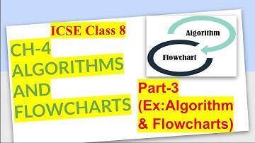 CLASS 8 CH-4 ALGORITHMS AND FLOWCHARTS Part-3