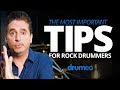 The Most Important Tips For Rock Drummers