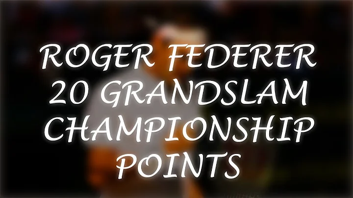 Roger Federer | All 20 Grandslam Championship points - DayDayNews