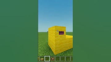 How to make a duck #shorts #trending #minecraft #special