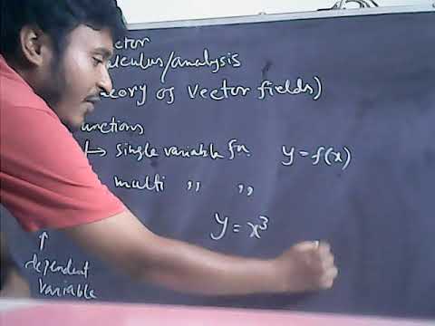 vector calculus 1 - YouTube