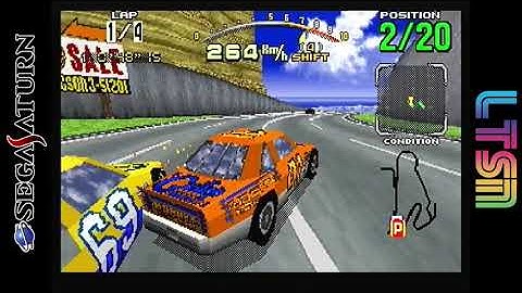 Daytona USA SEGA Saturn Playthrough [NTSC-J]