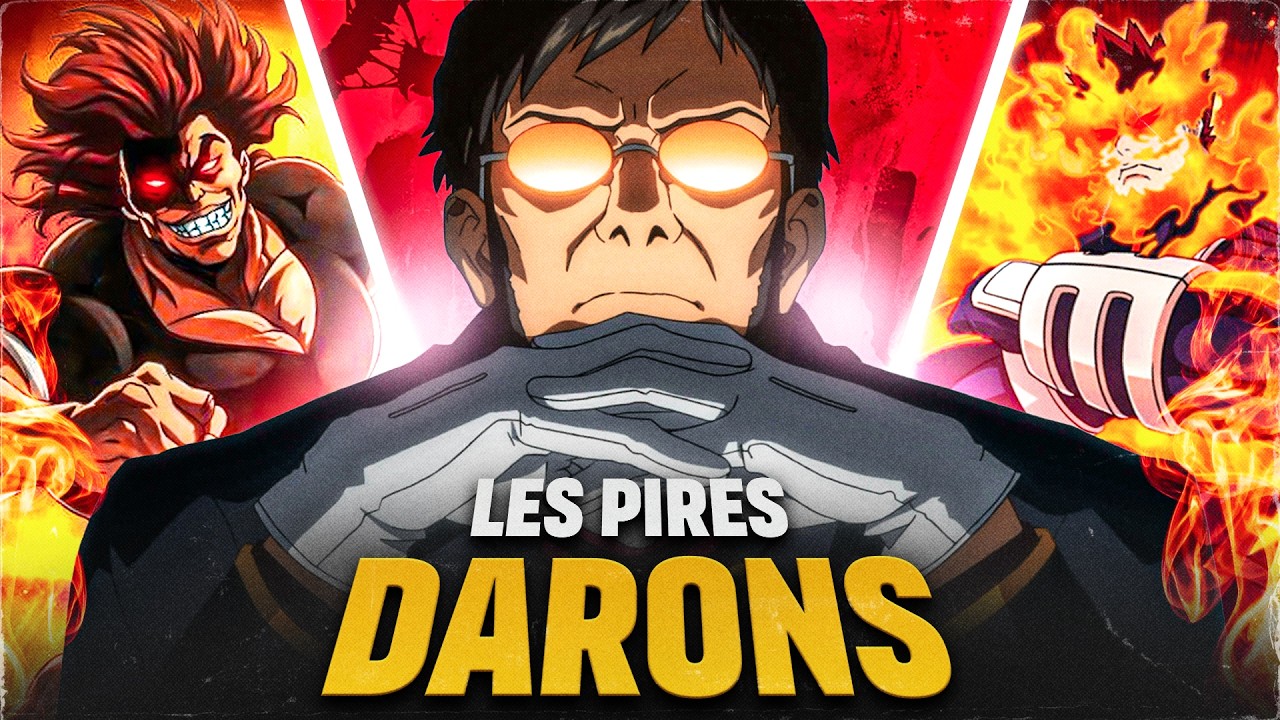 Les PIRES DARONS des MANGAS et ANIMES !