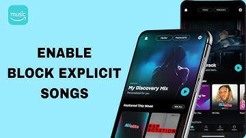 How To Enable Block Explicit Songs On Amazon Music App | Step By Step