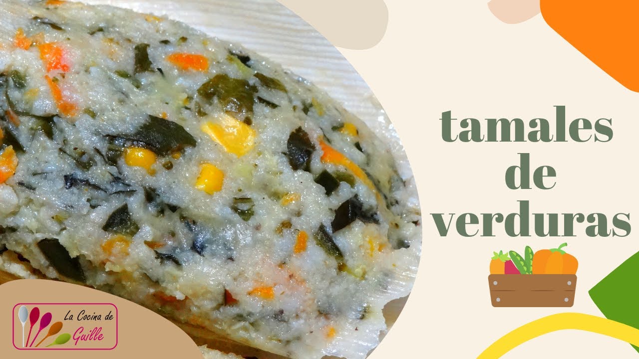 TAMALES DE VERDURAS económicos